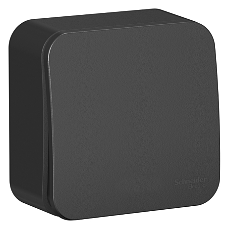 Выключатель SystemeElectricBlanca 1-кл ОУ антрацит