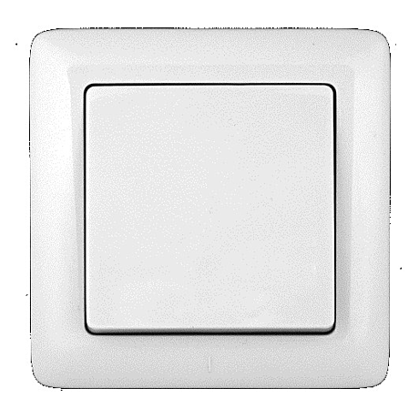 Выключатель SystemeElectricХит 1-кл СУ белый