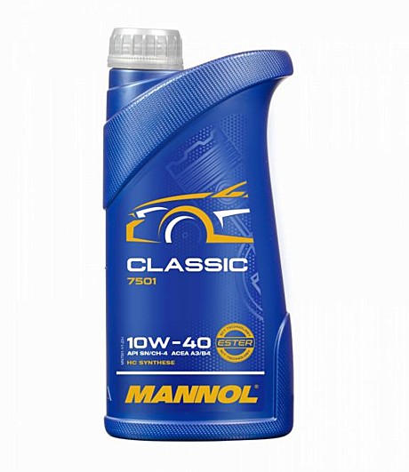 Масло мотор 10W40 MANNOL Классик 1л