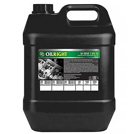 Масло мотор М10Г-2К OILRIGHT 20л