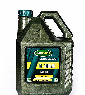 Масло мотор М10Г-2К OILRIGHT 5л
