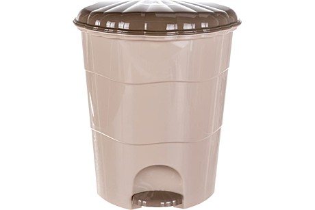 Ведро 7л с педалью латте капучино