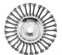 Щетка д/триммера Силач КЩ-01 мет