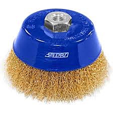 Щетка д/УШМ 100мм/М14 чашка волнистая Варяг