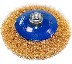 Щетка д/УШМ 100мм/М14 тарелка волнистая Варяг
