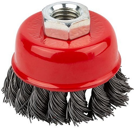 Щетка д/УШМ 150мм чашка Курс