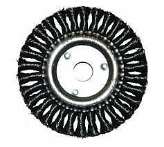 Щетка д/УШМ 150мм/М22мм диск крученая Варяг