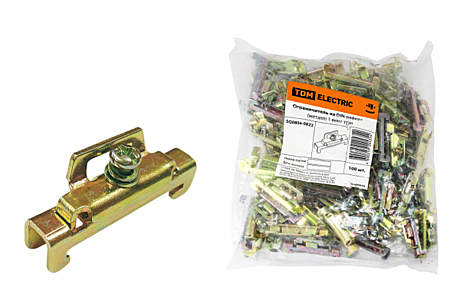 Ограничитель TDM DIN 1винт металл