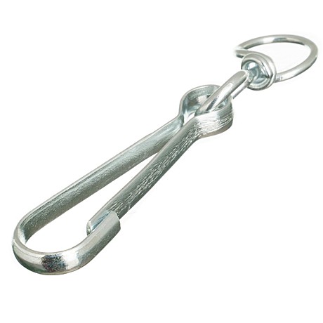 Карабин с вертлюгом 100мм