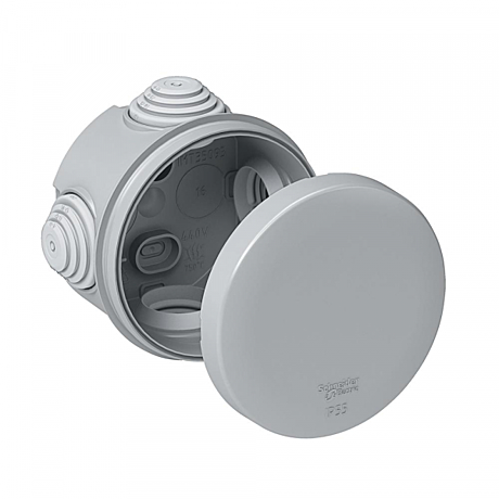 Короб распред 68х40 4входа IP55 серый SystemeElectric