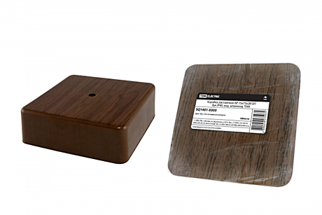 Короб распред 75х75х28 IP40 бук TDM