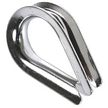 Коуш д/стальных тросов 10мм