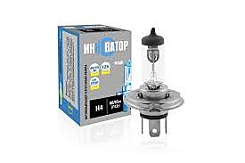 Лампа галогеновая 12В Н4 60/55Вт P43 ИННОВАТОР