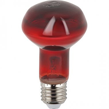 Лампа ИКЗК 60Вт красная