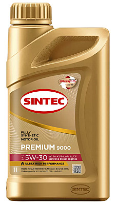 Масло мотор  5W30 SintecPremium 9000 1л