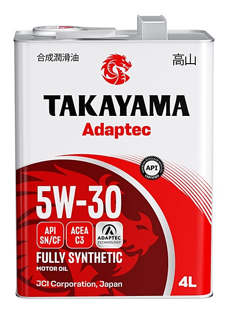 Масло мотор  5W30 TAKAYAMA 4л С3