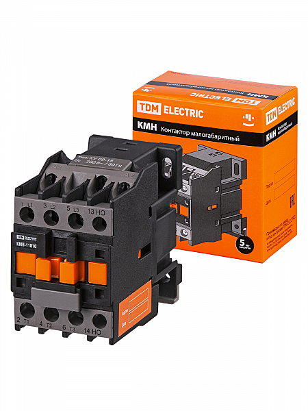 Контактор TDM КМН-11810 18А 230B