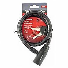 Замок тросовый 10х650мм Matrix