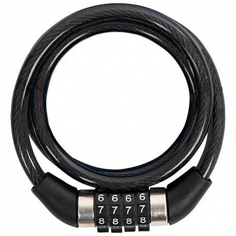 Замок тросовый кодовый 8х1200мм PARK