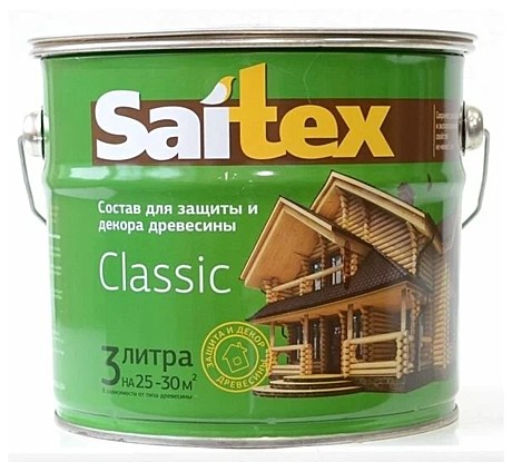 Защита д/древесины Сайтекс 3л бесцвет