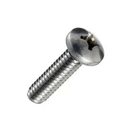 Винт 5х20 полуцил головка