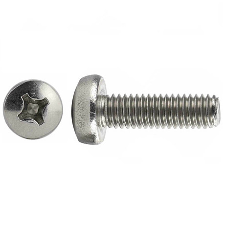 Винт 5х25 полуцил головка