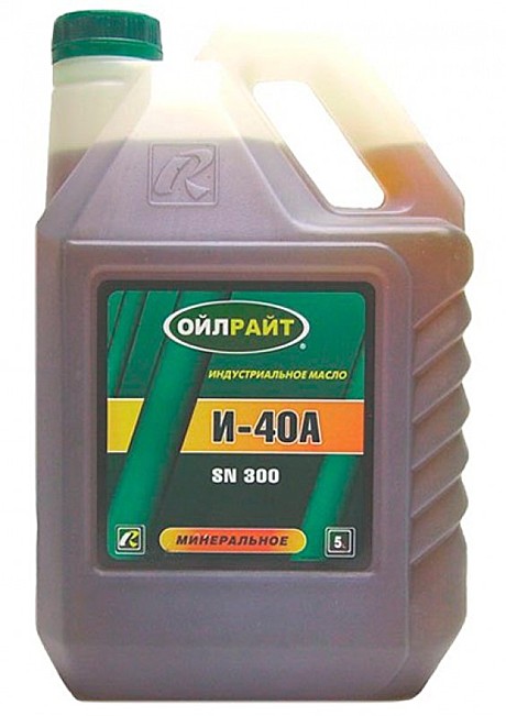 Масло веретенка И40 5л