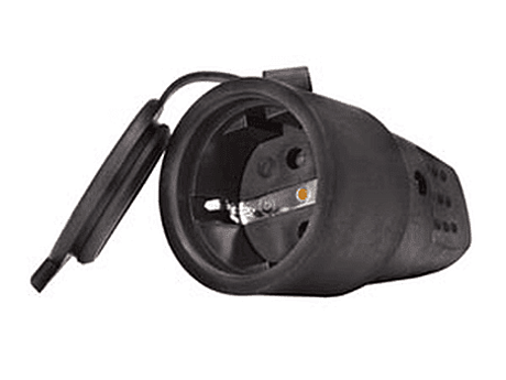 Розетка кабельная Universal 16А с заглушками каучук