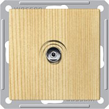 Розетка Schneider Wessen 1-м СУ сосна TV