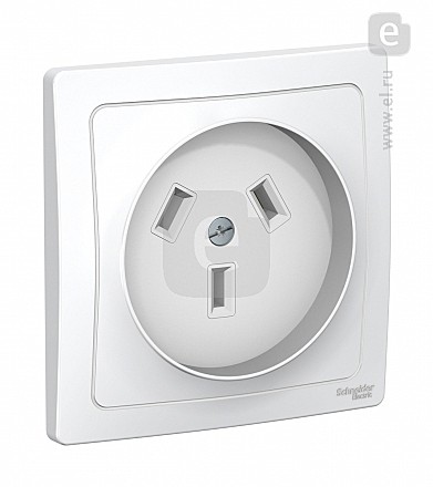 Розетка SchneiderBlanca СУ 3P+N 32А 400В белая силовая