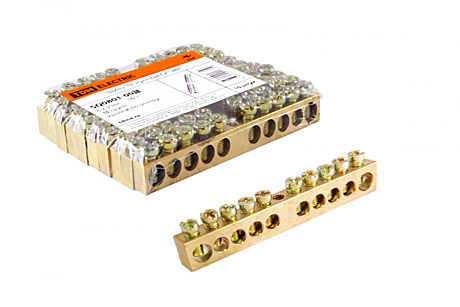 Шина нулевая TDM 6х9 10групп