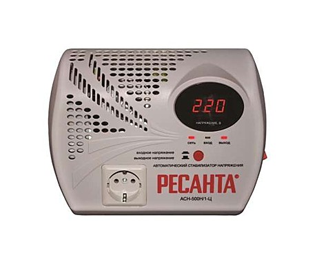 Стабилизатор напряжения Ресанта АСН-500Н/1-Ц настенный