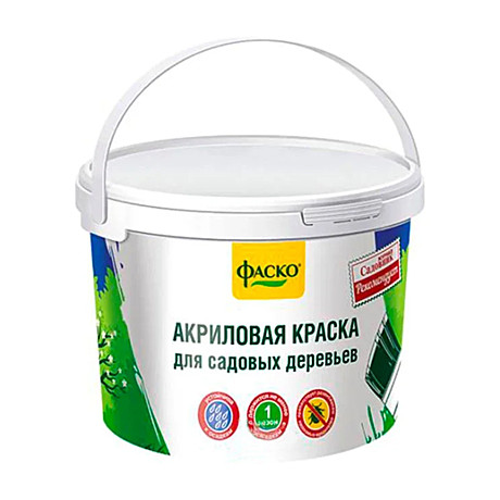 Краска для садовых деревьев 1,2кг Фаско