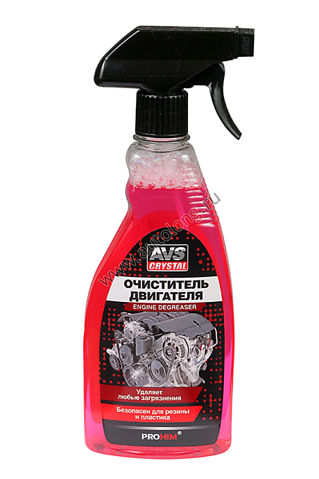 Очиститель двигателя AVS триггер 500мл