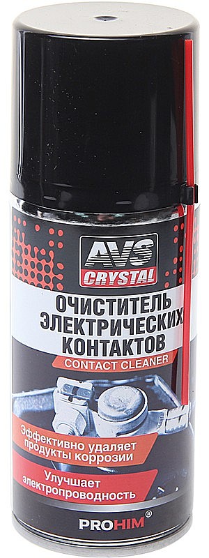 Очиститель электроконтактов 210мл AVS аэрозоль
