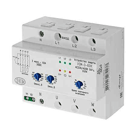Устройство защиты Меандр УЗМ-3-63-К