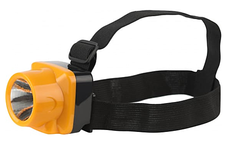 Фонарь налобный LED Трофи ТG1 аккум