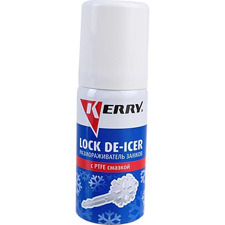 Размораживатель замков (60мл)KERRY с тефлоном