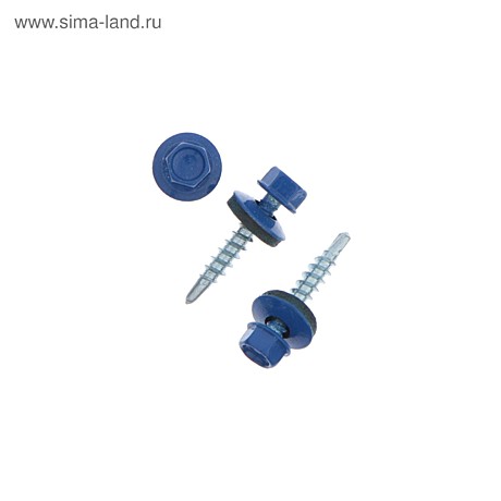 Саморез кровельн 4,8х28 синий