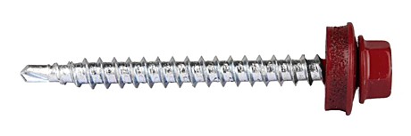 Саморез кровельн 4,8х50 красный