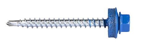 Саморез кровельн 4,8х50 синий