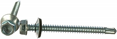 Саморез кровельн 4,8х70 оцинк