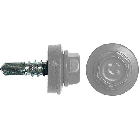 Саморез кровельн 5,5х19 серый