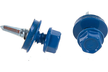 Саморез кровельн 5,5х19 синий