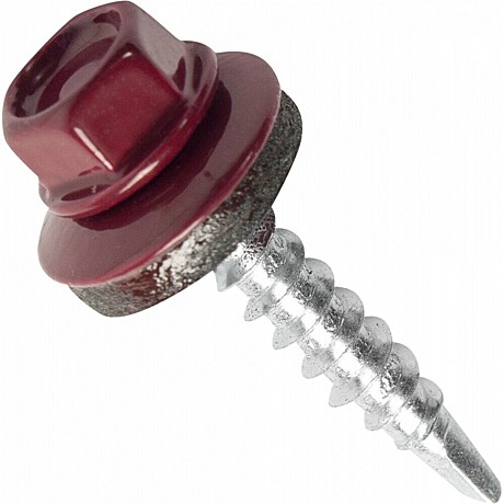 Саморез кровельн 5,5х25 красный