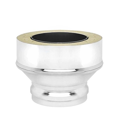 Переход на сэндвич d115х200мм 1мм/нерж 0,5мм