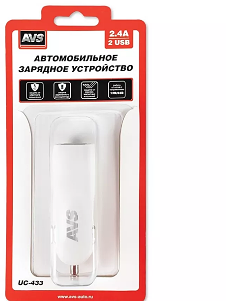 Устройство зарядное автомобильное US-443