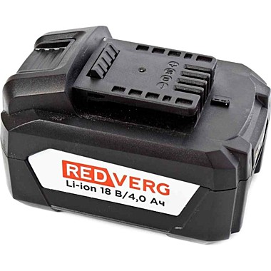 Батарея аккум REDVERG 18V 4.0Ач